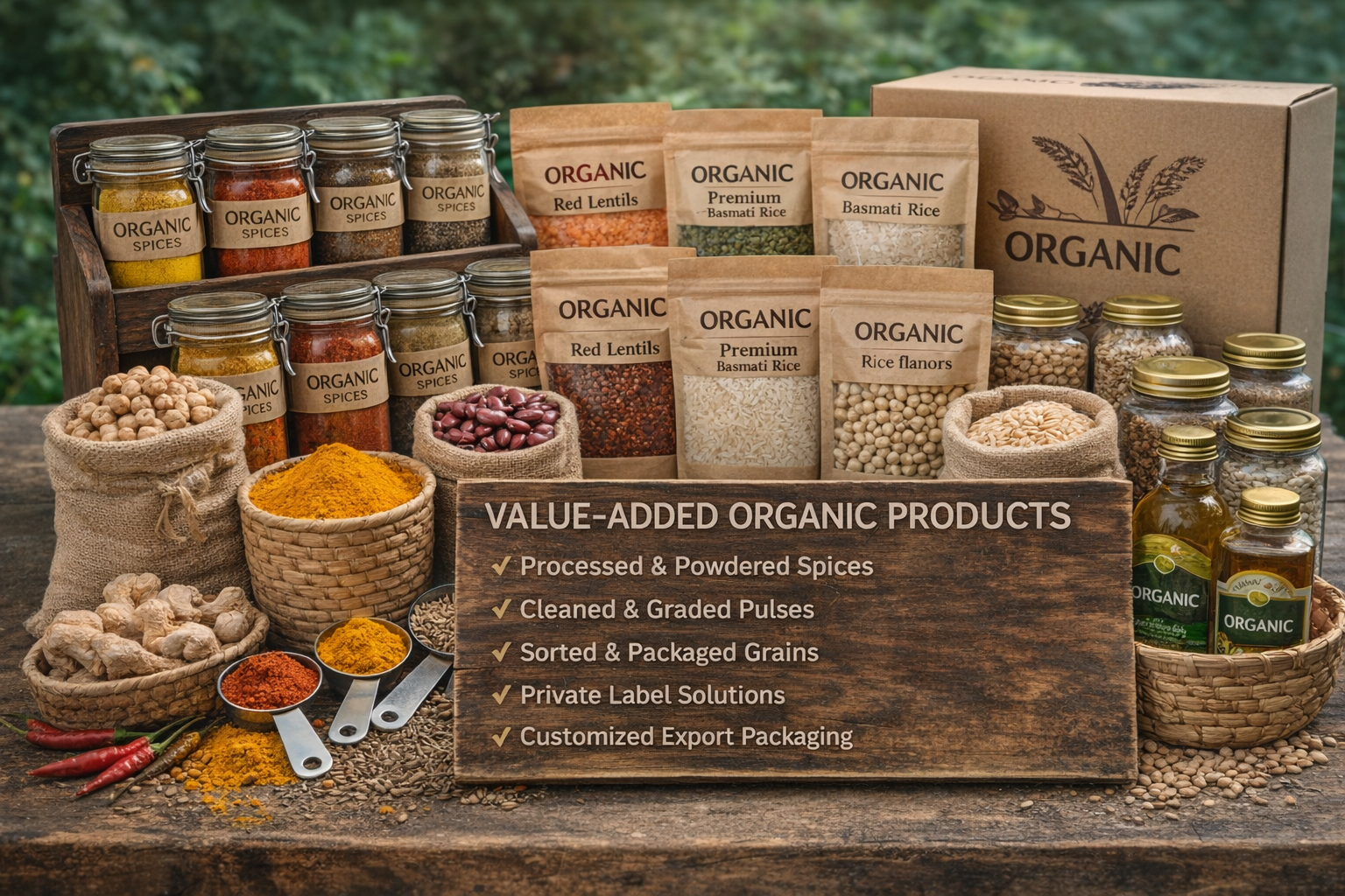 Value-Added Organic Products